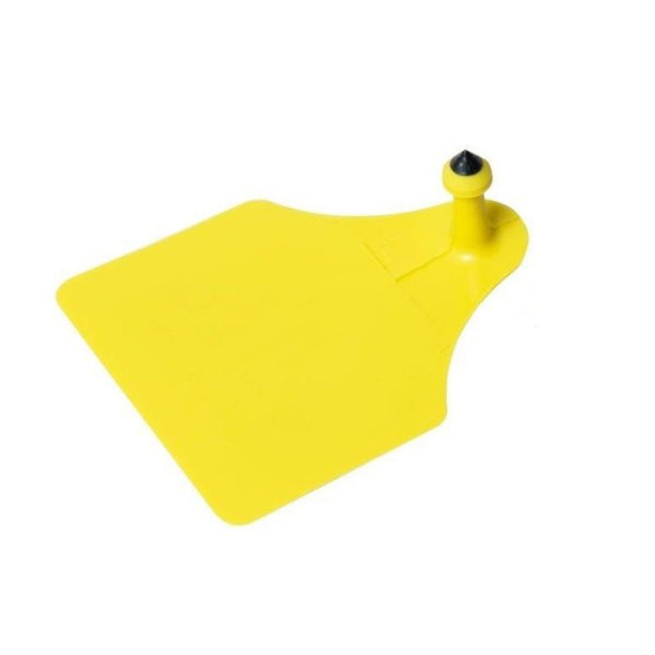 Étiquettes d'oreille Allflex Senior - Blanco M - jaune - 100 pièces