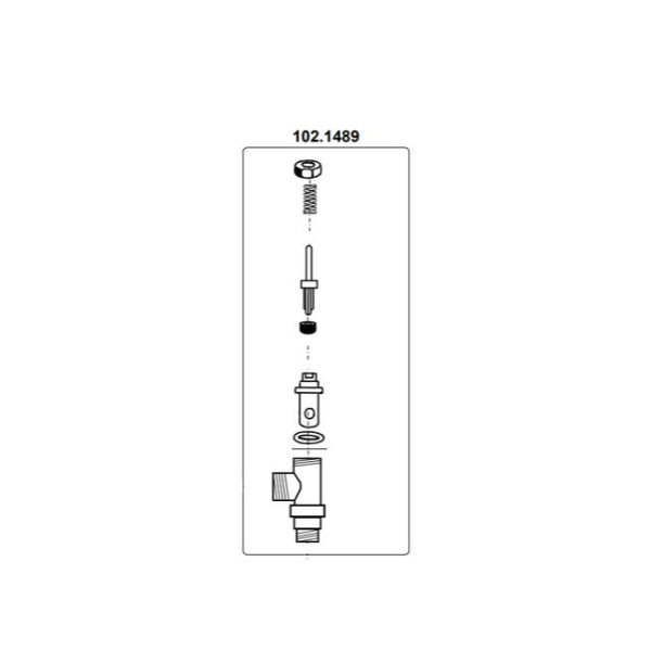 Suevia 102.1489 - Corps de vanne 3/4" pour mod. 8-88