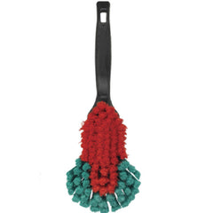 Brosse à main souple de transport Vikan avec pare-chocs en caoutchouc - 320 mm