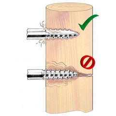 Easy Drill EDX ringisolator voor koord/lint/draad tot 10 mm - 25 stuks