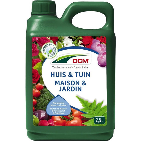 DCM vloeibare meststof - huis en tuin - 2,5 liter