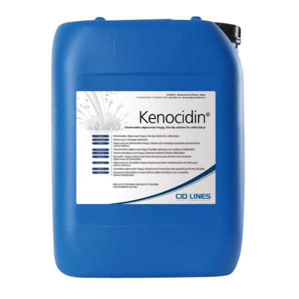 Kénocidine - trempette à la chlorhexidine - 20 litres