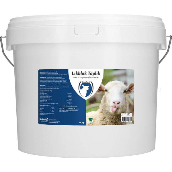 Likblok Toplik schaap/lam - 20 kg