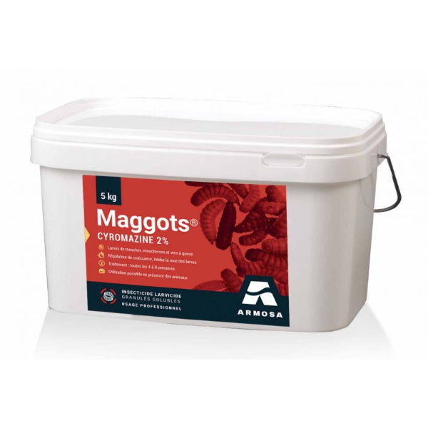 Maggots - madenbestrijding - 5 kg