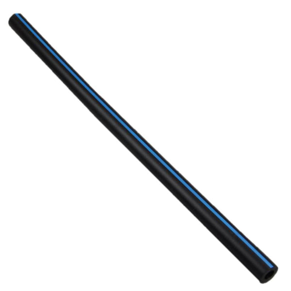 Pulsatieslang kort - 7x13x230 mm - rubber BLAUW