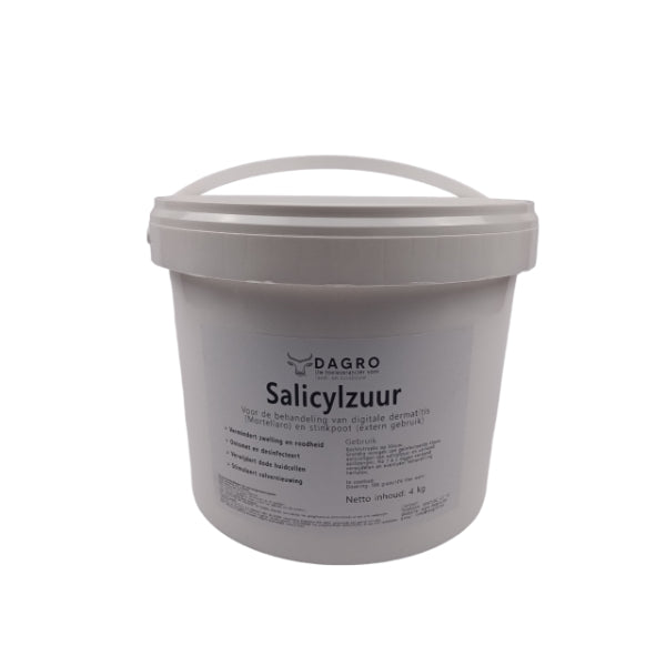 Salicylzuur - behandeling Mortellaro/stinkpoot - 4/25 kg