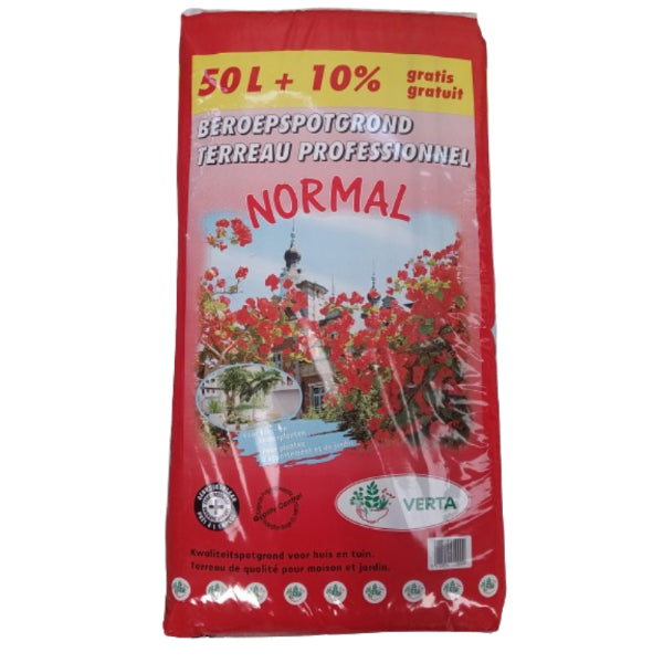 Professionele potgrond - 50 liter + 10 % gratis