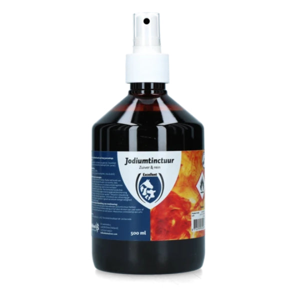 Jodiumtinctuur - alcoholische jodiumspray - 500 ml