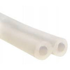 Pulsatieslang dubbel - 7x15 mm - silicone - per LM