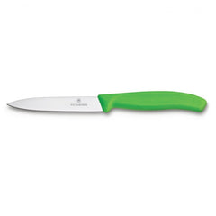 Victorinox 6.7606.L114 - Couteau à légumes Swiss Classic pointe pointue 8 cm - vert