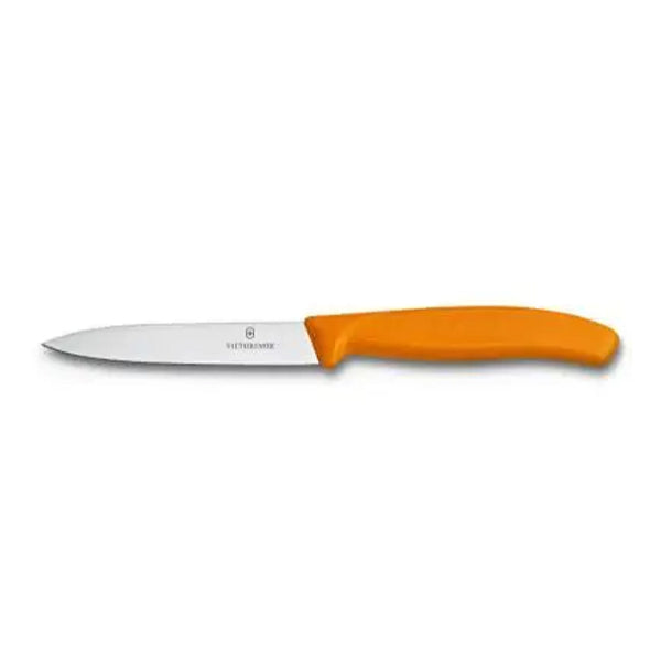 Victorinox 6.7606.L119 - Swiss Classic Groentenmes 8 cm scherpe punt - oranje