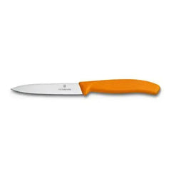 Victorinox 6.7606.L119 - Couteau à légumes Swiss Classic pointe pointue 8 cm - orange