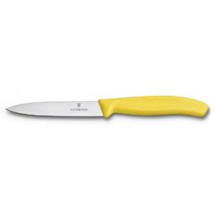 Victorinox 6.7706.L118 - Swiss Classic Groentenmes 10 cm scherpe punt - geel