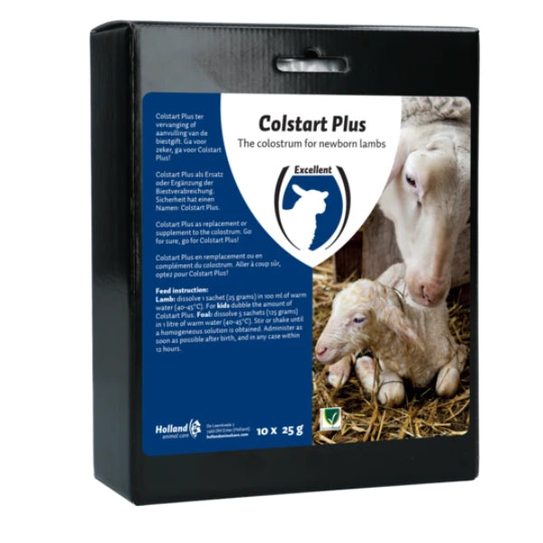 Colstart Plus - biestmelk lammeren - 10 x 25 g