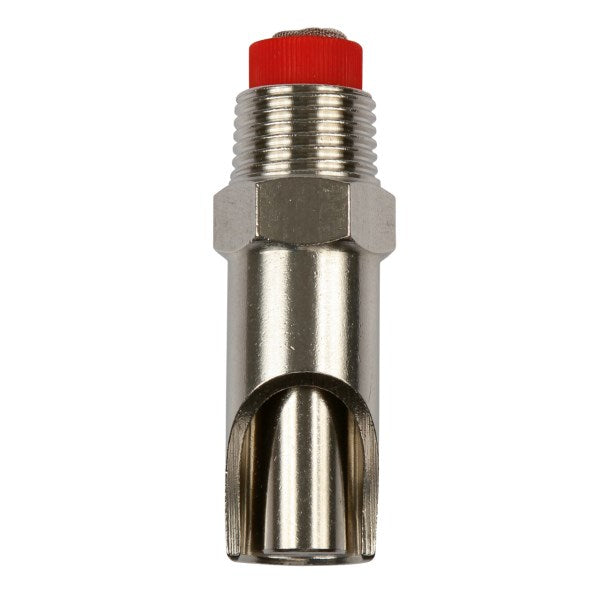 Bijtnippel RVS 1/2"(1/2") - 61 mm - 11 mm pin - 1,5 l/min