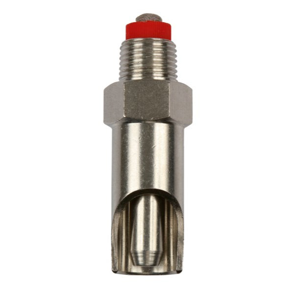 Bijtnippel RVS 1/2"(3/4") - 76 mm - 12 mm pin - 2 l/min