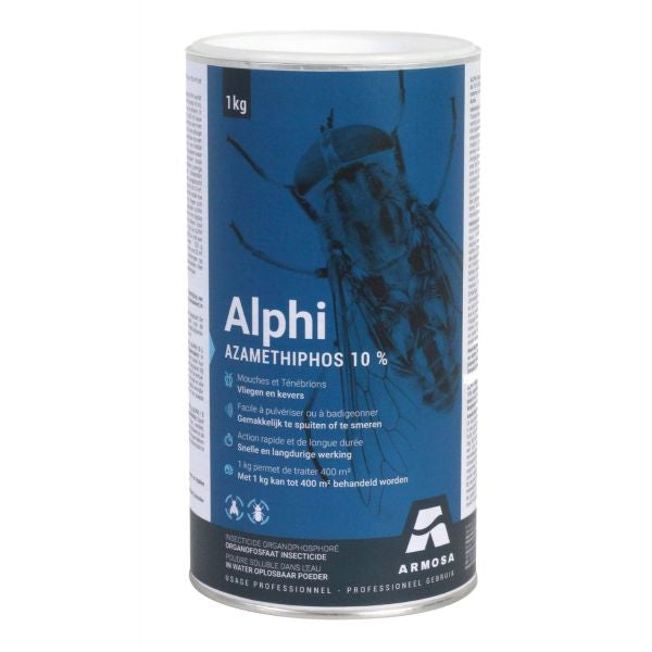 Alphi 10WG - vliegen-/isomokeverbestrijding - 1kg